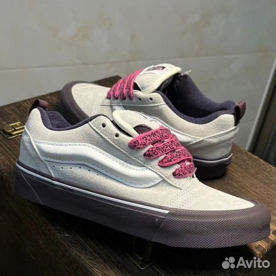 Кеды Vans Knu Skool 'Pop Outsole - Cream Purple'