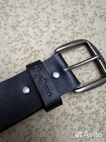 Мужской кожаный ремень ручной работы