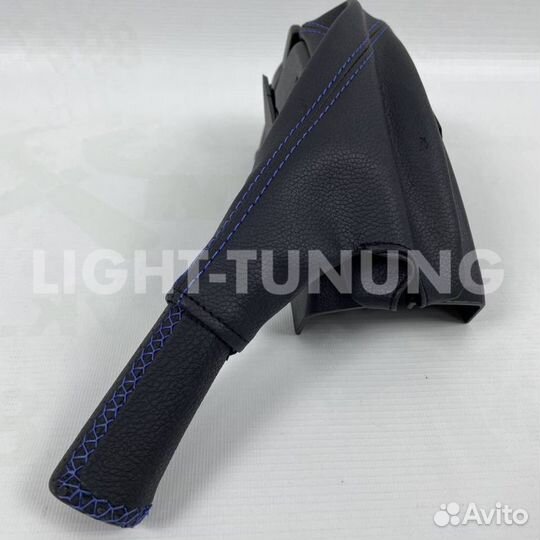 Облицовка ручки ручного тормоза лада гранта в коже