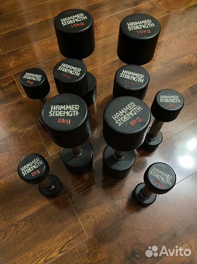 Набор штанга и гантели гантеля гиря