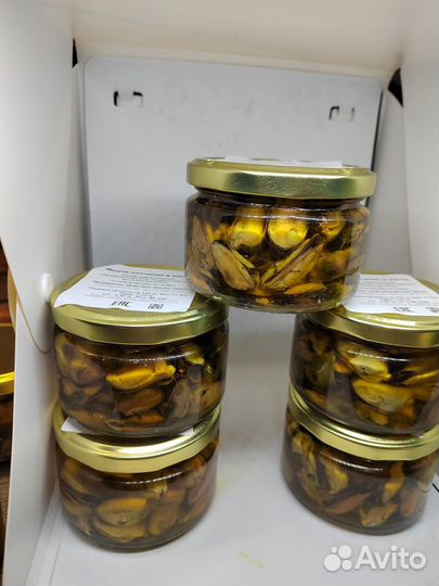 Мидии копченые в масле