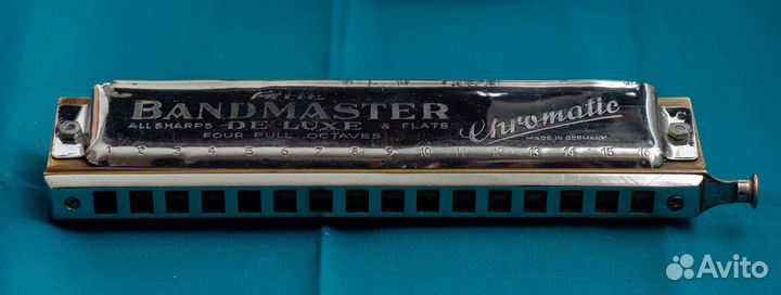 Губная гармошка Bandmaster De Luxe хроматическая