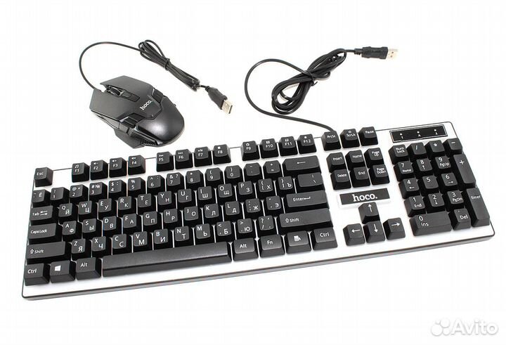 Hoco GM18 клавиатура с мышкой с подсветкой