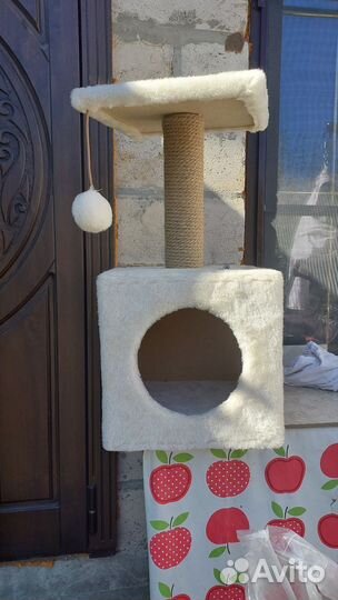 Когтеточка с домиком бу