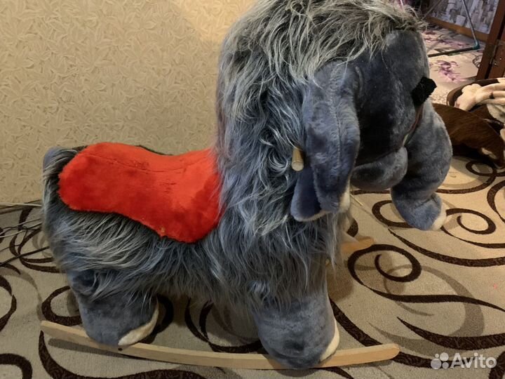 Слон детская качалка