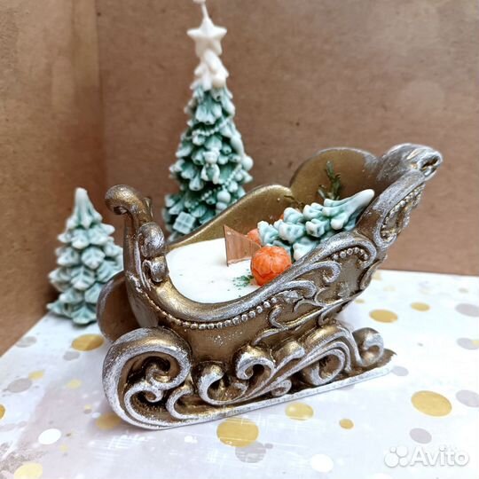 Ароматическая Свеча ручной работы