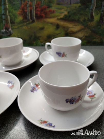 Тарелки и посуда СССР