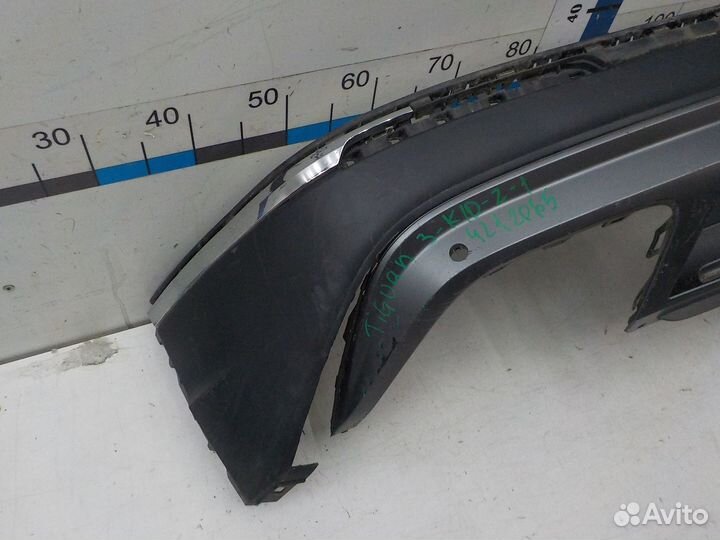 Спойлер (нижняя часть) бампера заднего, Volkswagen