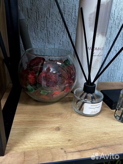 Ваза с сухоцветами