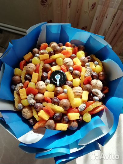 Съедобные букеты из сухофруктов день учителя