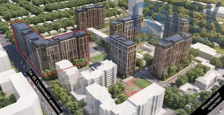 Квартира-студия, 24,2 м², 7/18 эт.