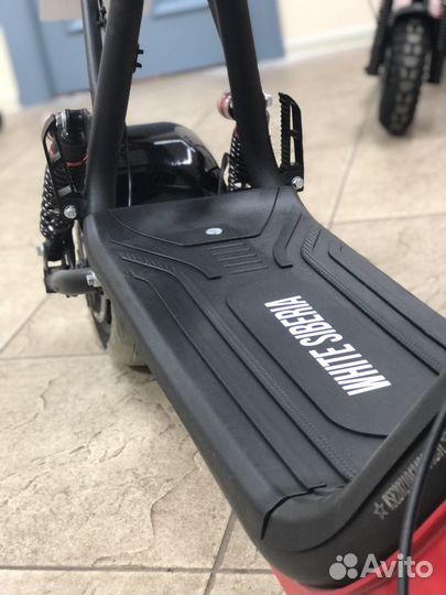 Электроскутер White-Siberia mini-R