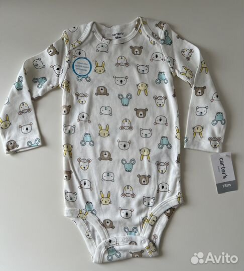 Новый боди carters 18м