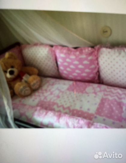 Бортики для детской кроватки