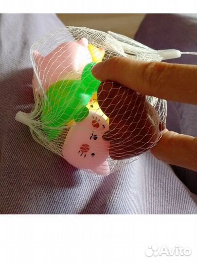 Резиновые игрушки для купания