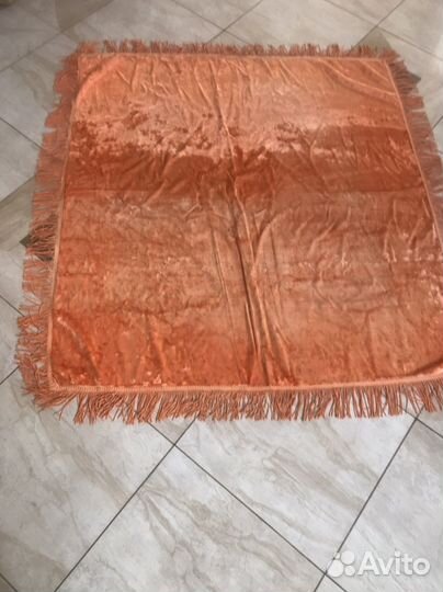 Скатерть бархатная СССР