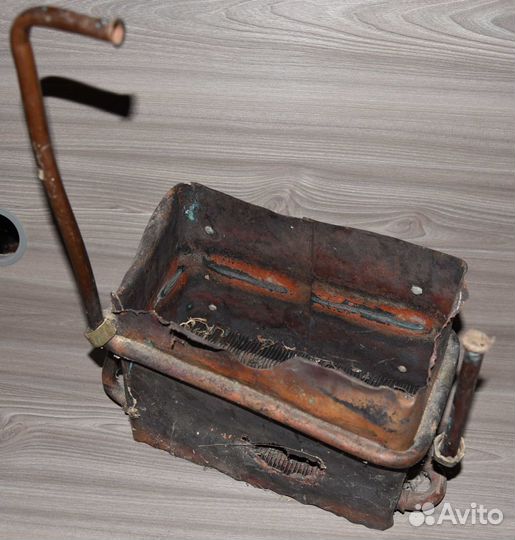 Радиатор медный для советской газовой колонки