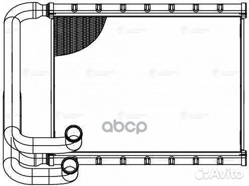 Радиатор отопителя салона hyundai/KIA sonata/OP