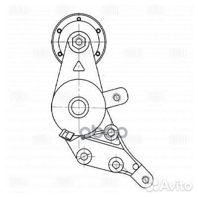 Ролик натяжной навесного оборудования CM5291 Tr