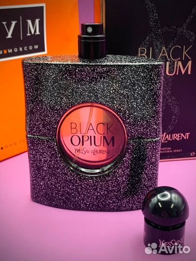 Black opium yves saint духи женские