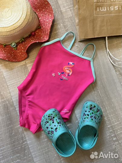 Комплект купальник + сабо