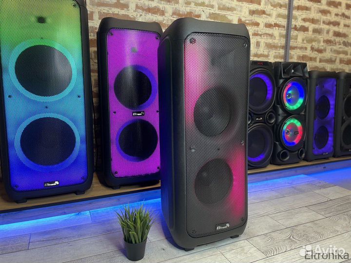 Большая мощная портативная колонка