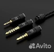 Кабель для наушников TRN T2 PRO 2,5/3,5 /4,4