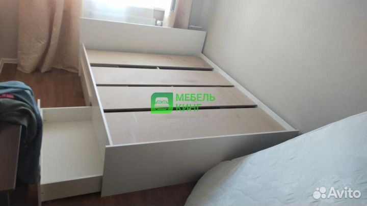 Кровать 120х200 с ящиками