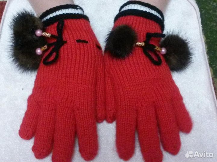 Шапка и перчатки