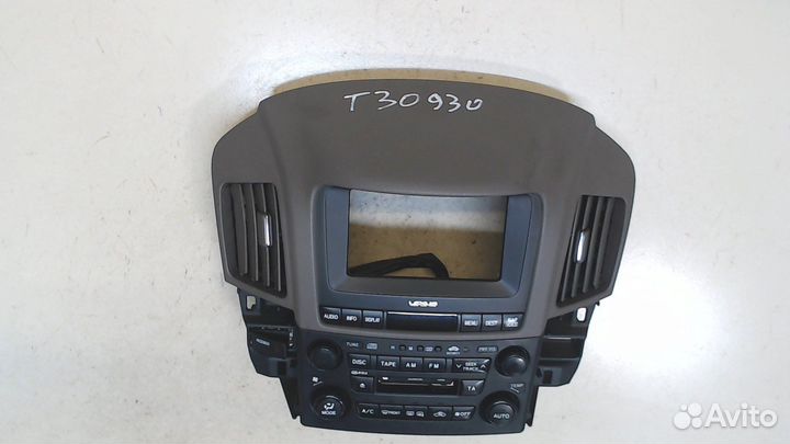 Панель управления магнитолой Lexus RX, 2001