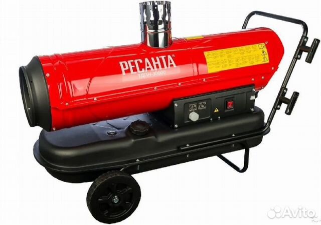 Тепловая дизельная пушка непрямого нагрева тдпн-30