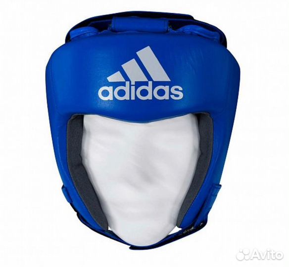 Шлем боксерский aiba красный aibah1