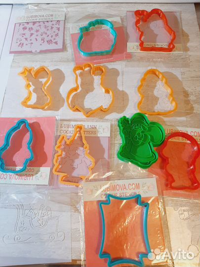 Формы и трафареты для пряников и печенья
