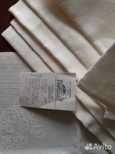 Льняные салфетки