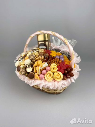 Съедобный букет, бокс, подарок, день рождения