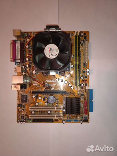 Материнская плата с процессороми с оперативкой