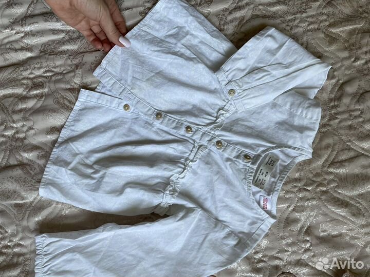 Блузочки, рубашки zara для девочки