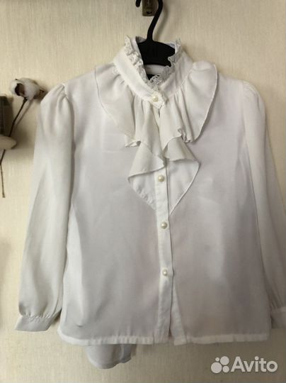 Блузки для школы 122-140