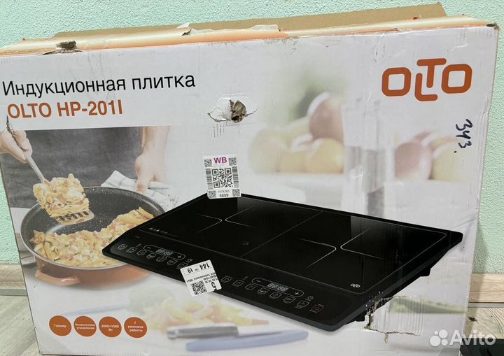 Индукционная плита новая