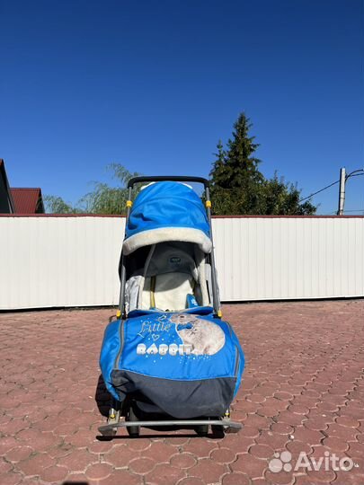 Зимние сани-коляска Траснформер Ника