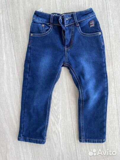 Джинсы теплые детские