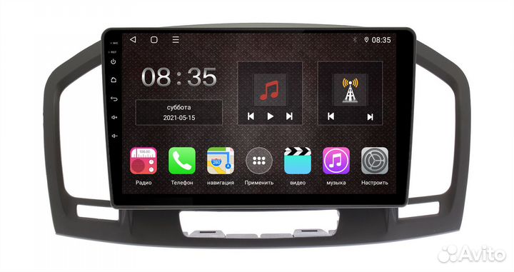 Штатная магнитола для Opel Insignia 2008-2013 на A