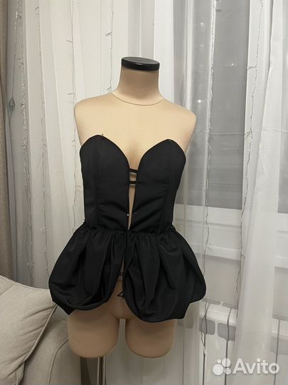 Топ корсет с баской 42-44