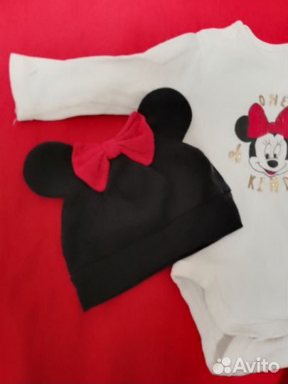 Микки маус костюм для новорождённых