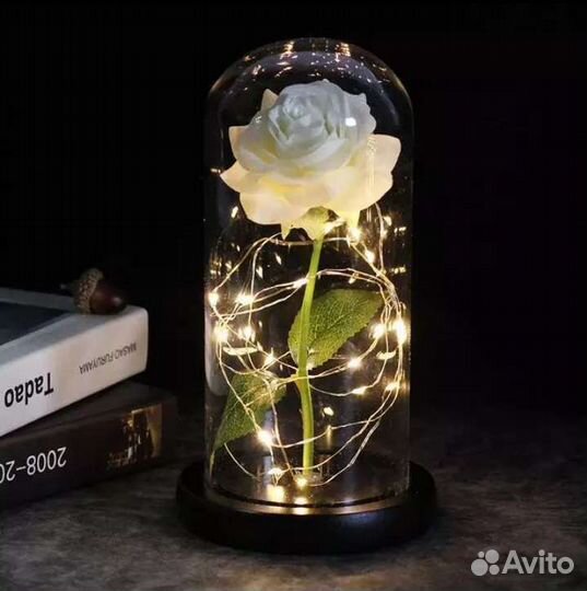 Роза в колбе, вечная роза