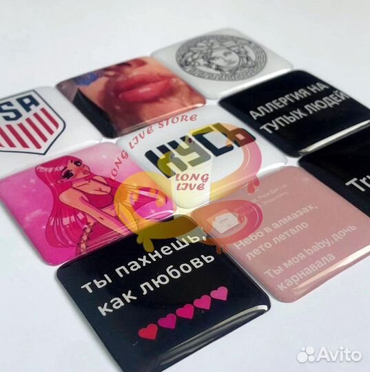 3d стикеры на телефон оптом