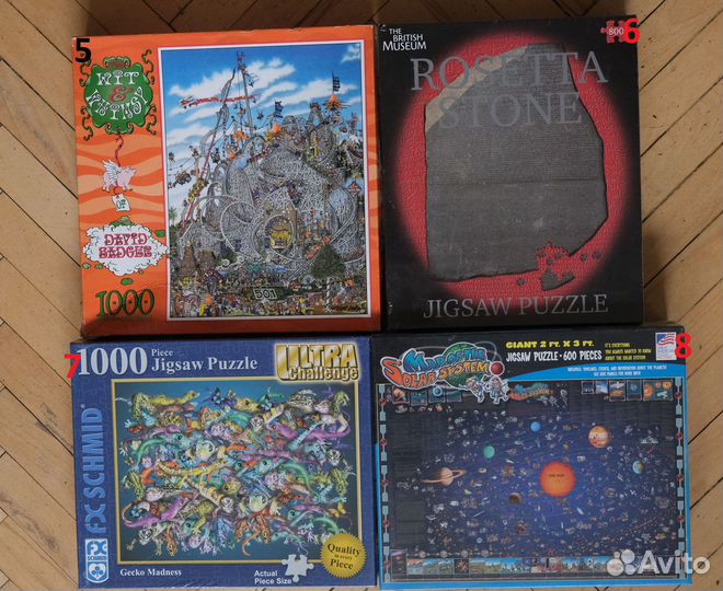 Пазлы Past Times SunsOut Jumbo MasterPieces Educa