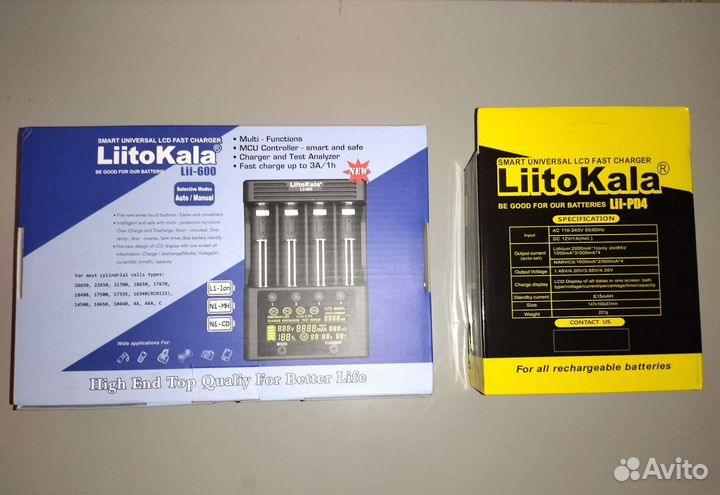 Зарядное устройство LiitoKala Lii-600, PD4