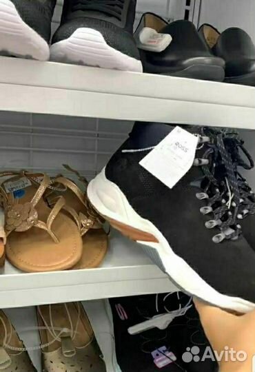 Кроссовки Timberland Оригинал Черные Новые
