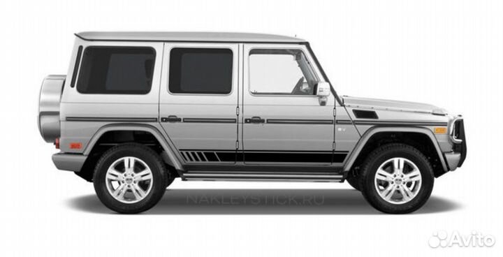 Наклейка на мерседес G463